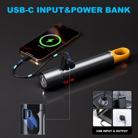 ADDplus emergency power-bank capability lets you charge a phone in a pinch