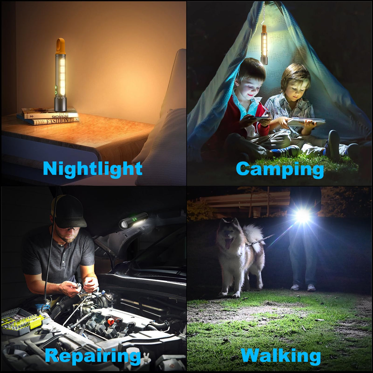 ADDplus waterproof aluminum body stands up to rain and snow