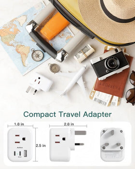 Addtam note not a converter explains proper use with dual-voltage devices.
