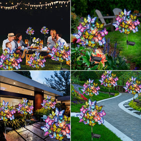 Adecorty wire-free setup makes garden installation quick and tidy.