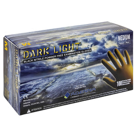 Adenna DLG675 Dark Light gloves with 9 mil nitrile and textured grip