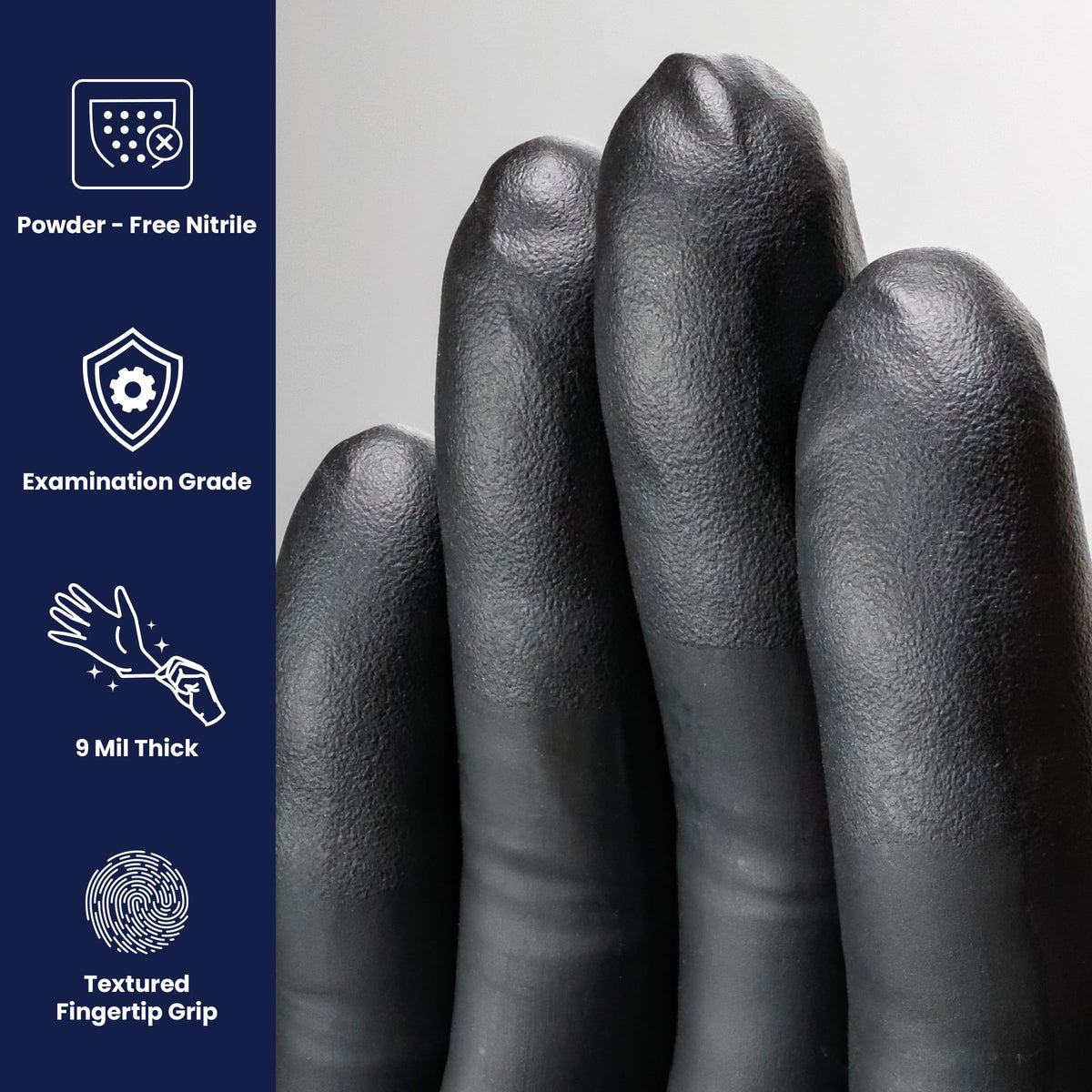 Adenna Dark Light DLG678 on hand showing textured grip for secure handling.