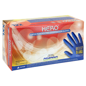 Adenna HERO gloves show 14 mil thickness and 12-inch cuff for wrist protection.