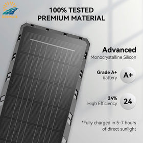 Adewalk 7000K LED solar street light with motion sensor for driveways and entrances.