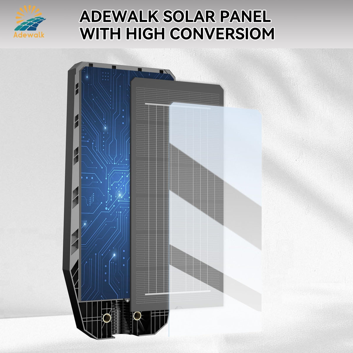 Adewalk motion-sensor mode demonstrated with remote control