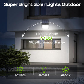 Adiding remote-control outdoor light for effortless mode changes and hands-free operation.