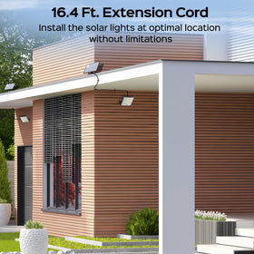 Adiding weatherproof sun-powered light withstands cold and heat for year-round outdoor use.