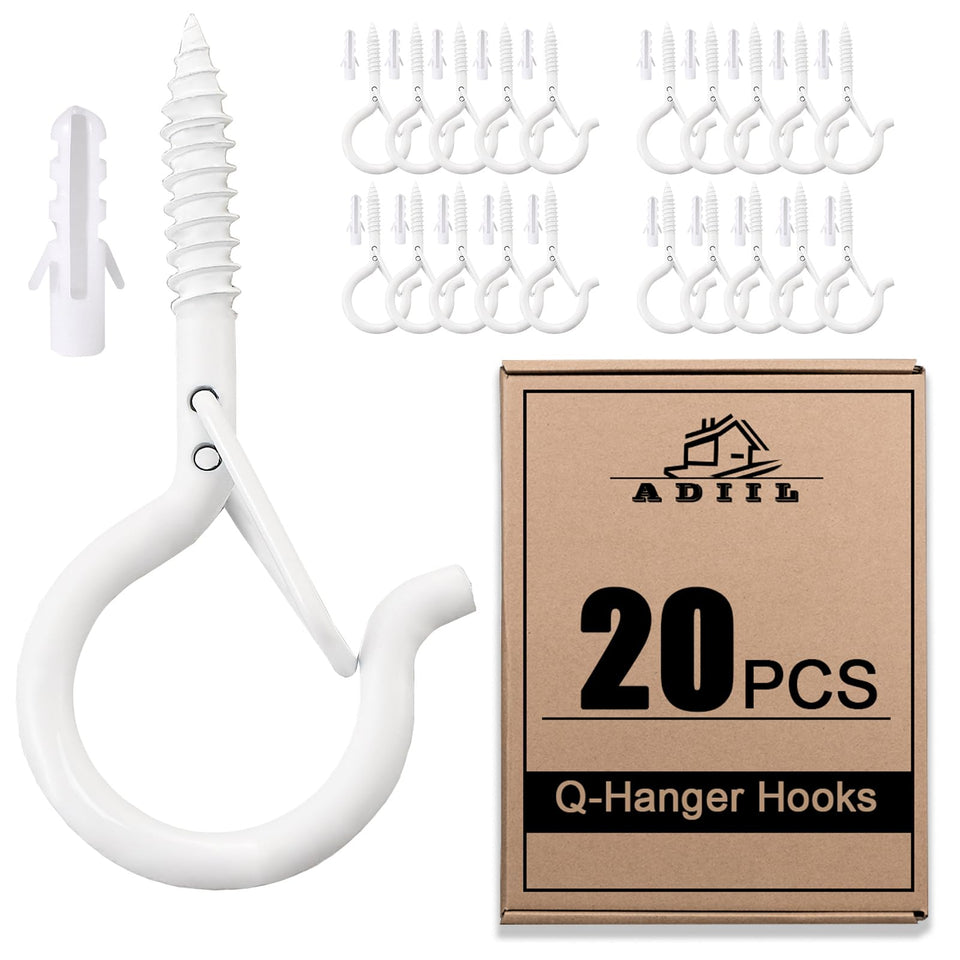ADIIL Q Hanger Hook with safety buckle for secure outdoor lighting setup