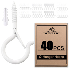 ADIIL Q Hanger Hooks with safety buckle securely hold outdoor lights.