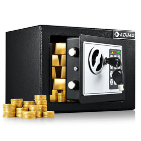 ADIMO safe keys and passcode offer flexible access options for security.