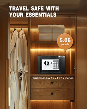 ADIMO wall-mount kit shown for secure installation in a cabinet or on a wall.