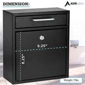 AdirOffice after-hours drop supports night deposits securely