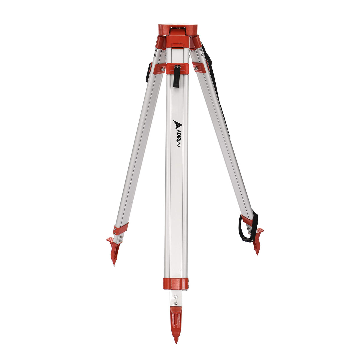 AdirPro Laser Level Tripod with flat-head mount for stable site alignment.