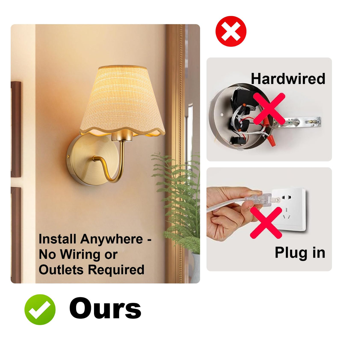 ADISUN installation kit included for quick, tool-free setup.