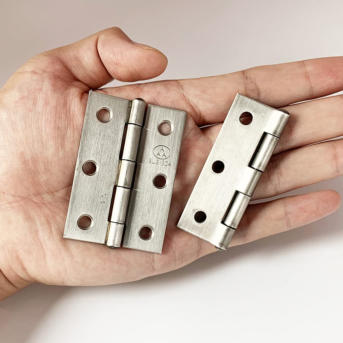 Adiyer chest and cabinet hinges support sturdy lids with easy installation.