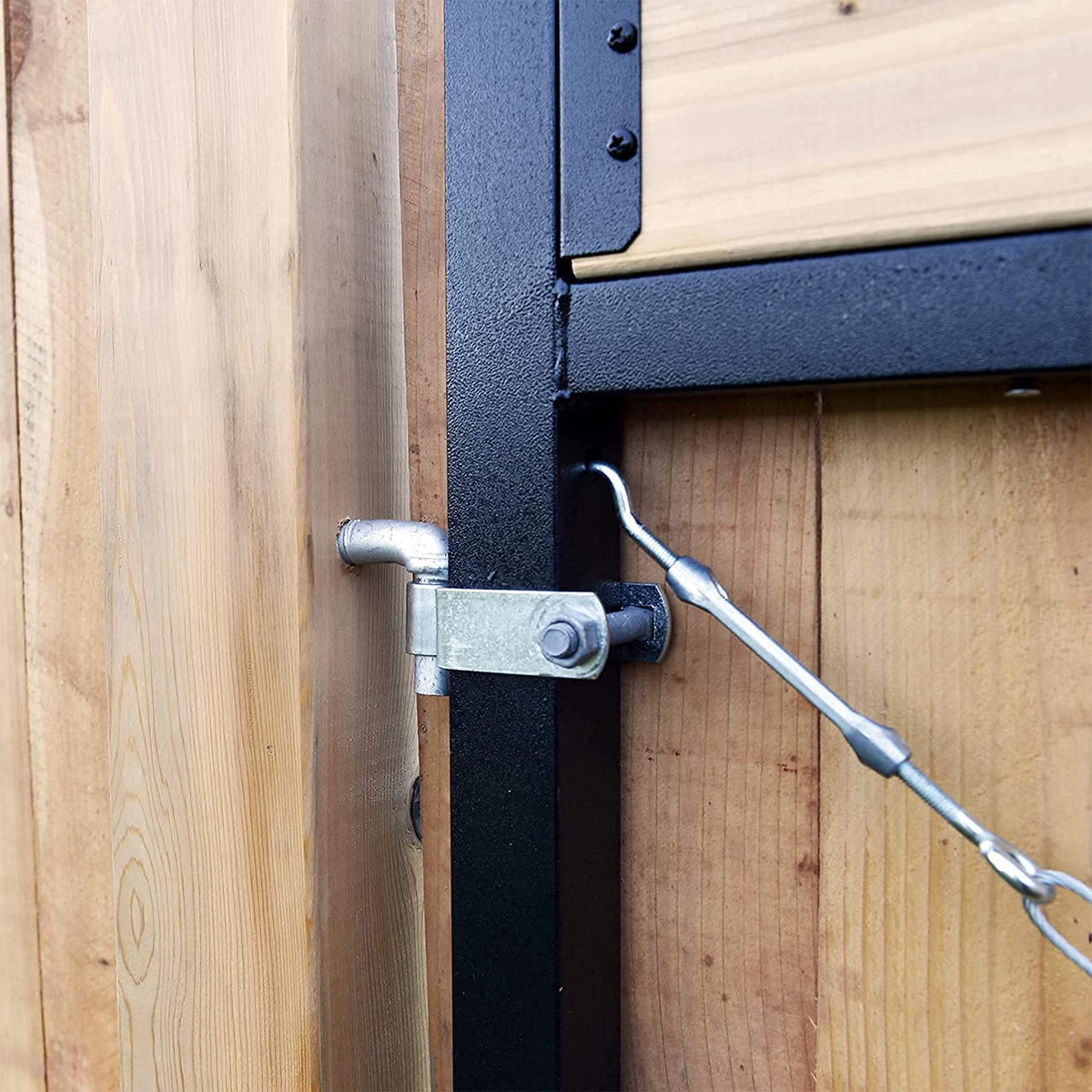 AG72LTP-ZR0110 anti-sag cable system demonstrates steady gate alignment during use.