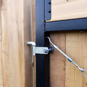 AG72LTP-ZR0110 anti-sag cable system demonstrates steady gate alignment during use.