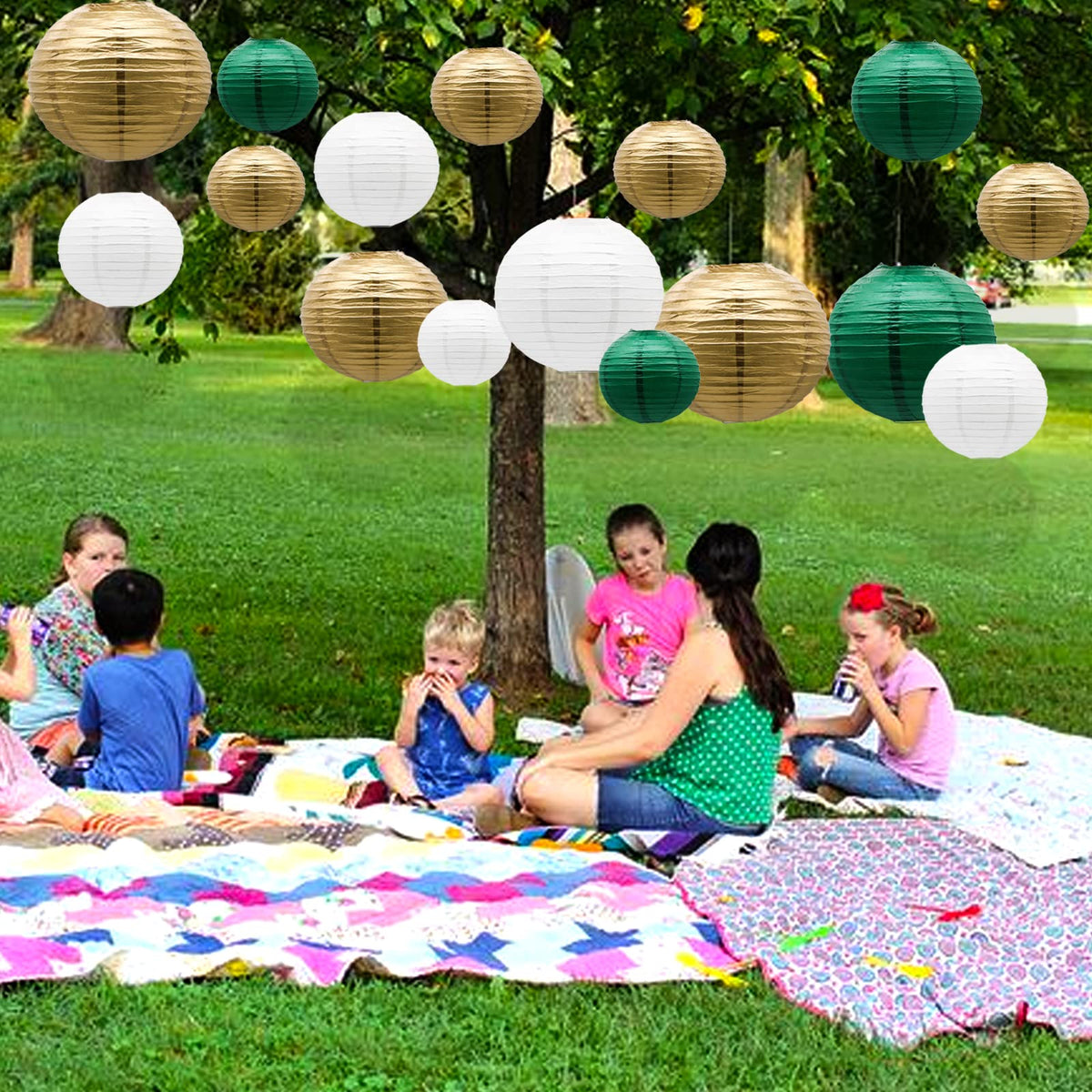 ADLKGG lanterns are reusable and easy to store after the event.