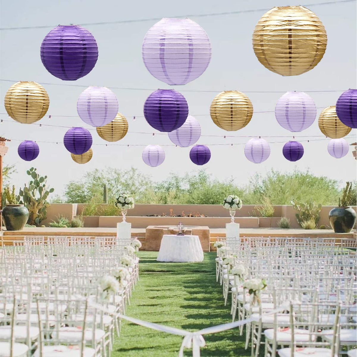 ADLKGG 21pc set offers coordinated party lighting and decor.