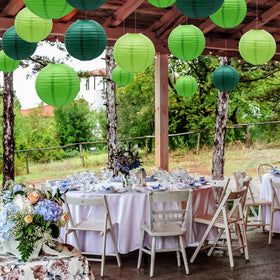 ADLKGG rainforest themed lanterns for vibrant decor