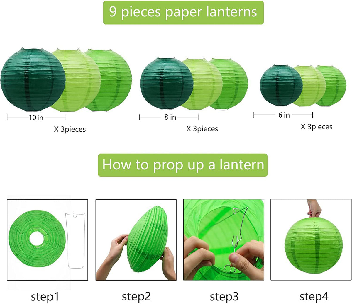 ADLKGG party lanterns with satisfaction guaranteed support