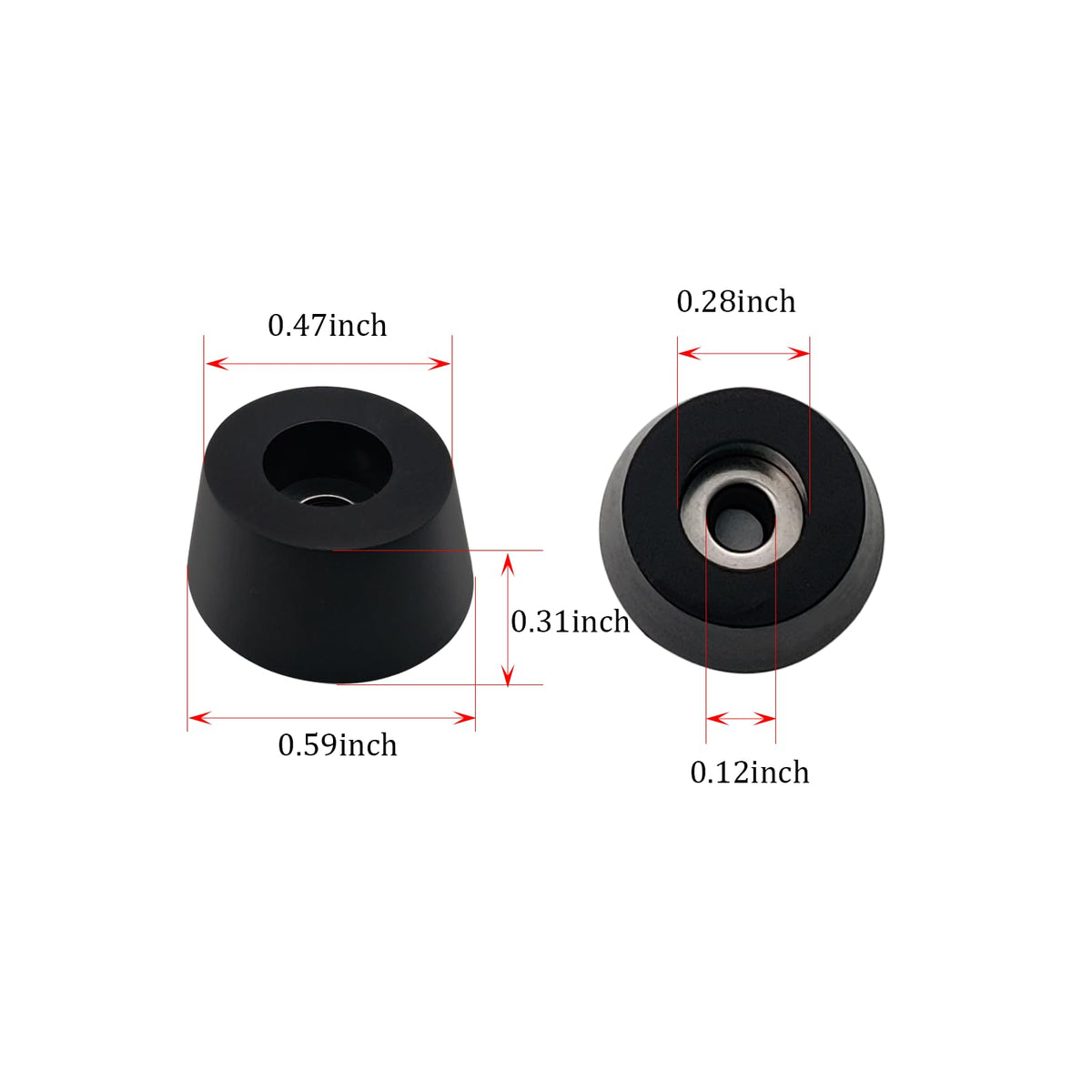 ADLUKAE easy-install feet speed up upgrades for home furnishings.