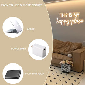 Adnkwolivt Bedroom wall neon enhances teen decor with soft glow for relaxing evenings.