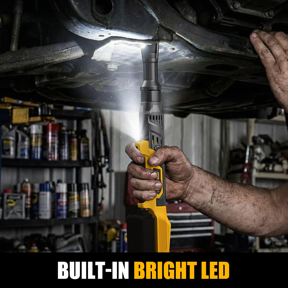 ADOTOCAM rugged aluminum housing withstands tough workshop conditions