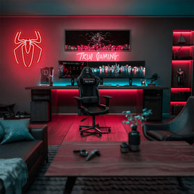 ADS JIE spider neon wall-hanging lights up the wall with character