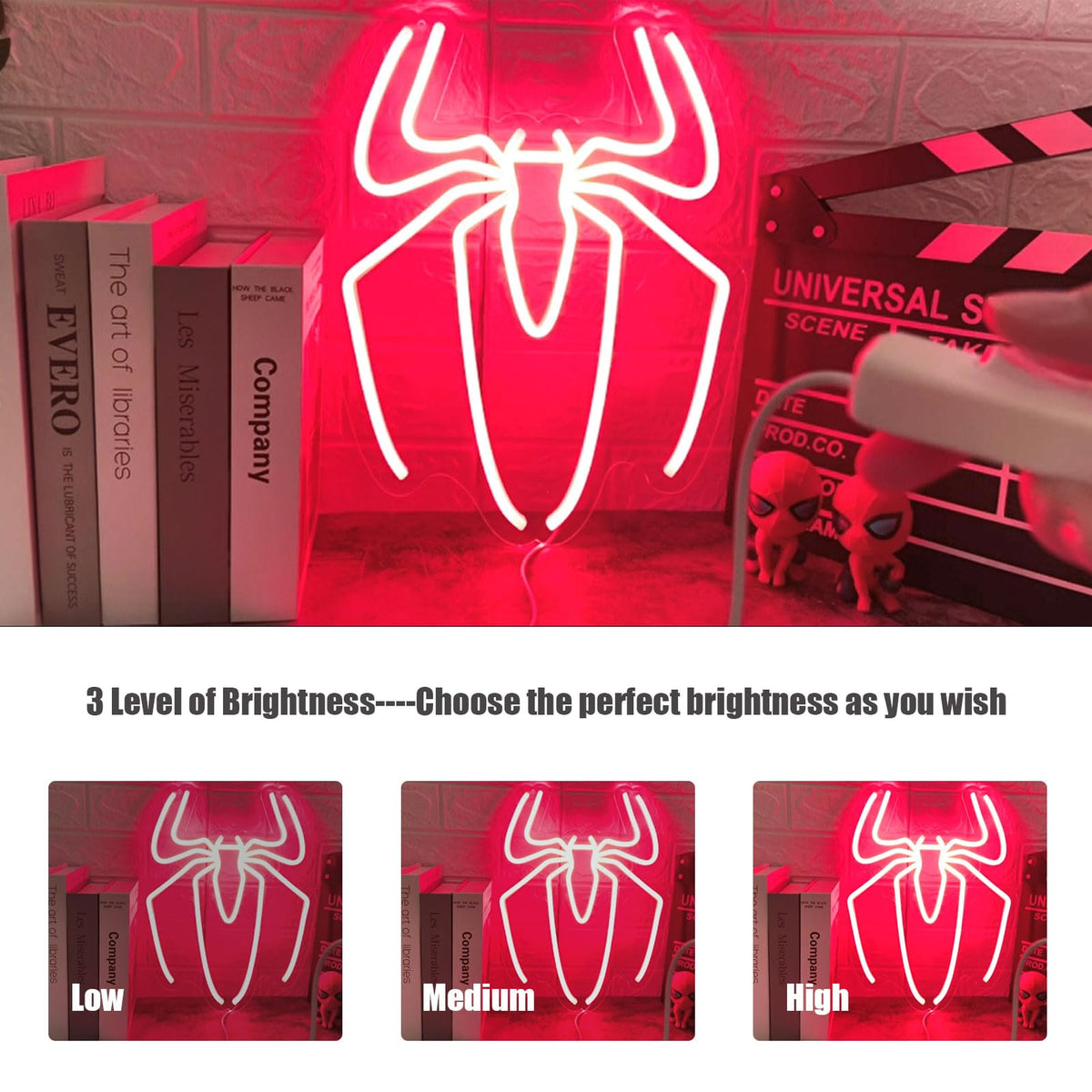 ADS JIE spider USB powered night light for flexible placement