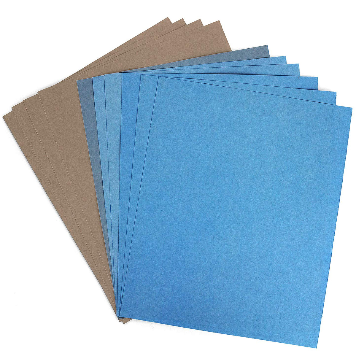 ADVcer 7000 grit 9x11 inch sandpaper for ultra-fine smoothing on wood and metal.