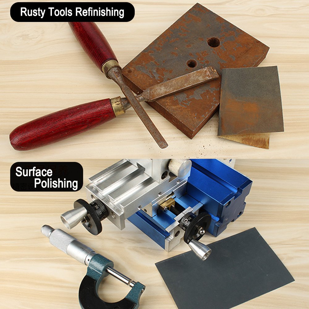 ADVcer packaging of the 10-sheet kit shows tidy organization for wet or dry sanding.