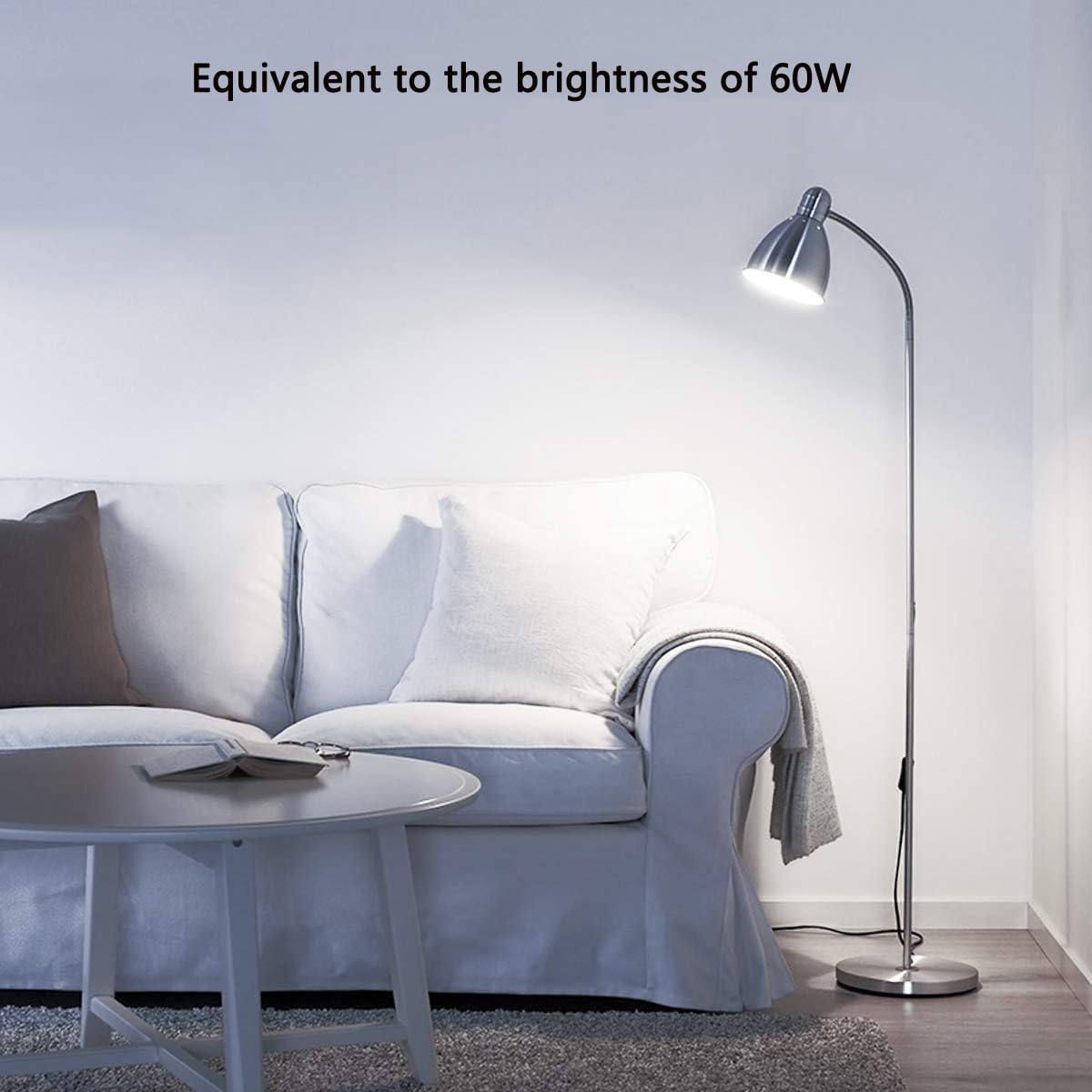 Adzok non-dimmable LED bulb suitable for fixed-light setups.