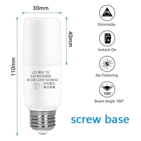 Adzok vanity mirror replacement bulb ideal for makeup lighting and clear reflections.