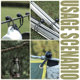 Aegero ball bungee portable travel kit for quick setups.