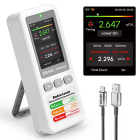 AEGTEST HOUND-1011S front view shows compact, portable detector for homes.