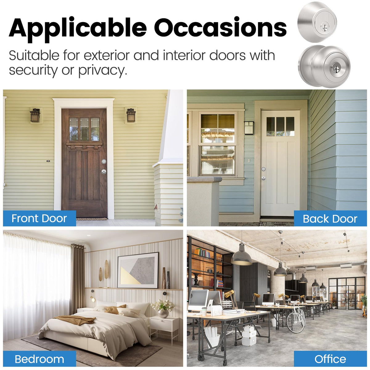 AEEKEL latch-2-3-8-in supports flexible fit for different door sizes.
