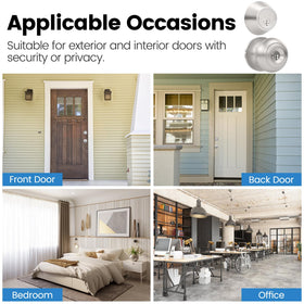 AEEKEL latch-2-3-8-in supports flexible fit for different door sizes.