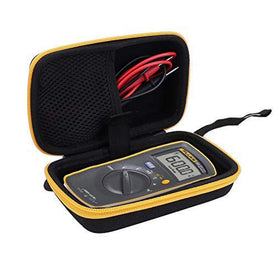 Aenllosi Fluke case side mesh pocket keeps cables neatly organized.