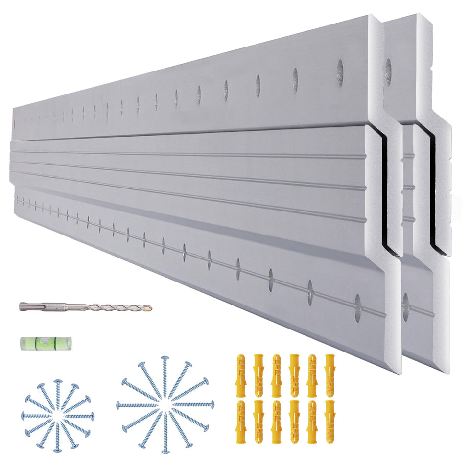 AENTGIU 41-inch French cleat hanger hidden wall mount for a clean floating display.