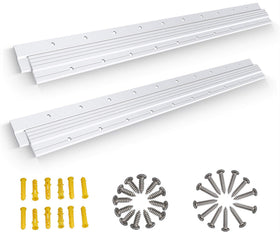 AENTGIU French cleat 30-inch two-pairs image showing secure flush wall mounting
