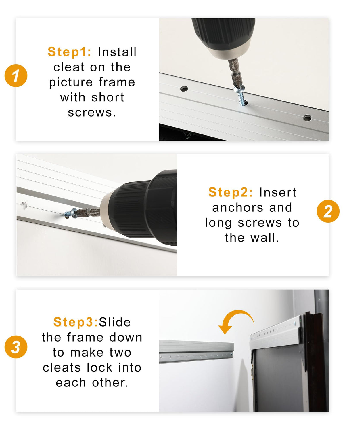 AENTGIU interlocking design enables easy fixture removal and repositioning