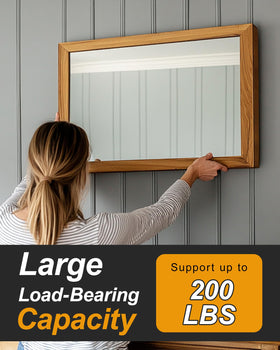 AENTGIU multi-purpose hanging brackets for mirrors, shelves, and panels