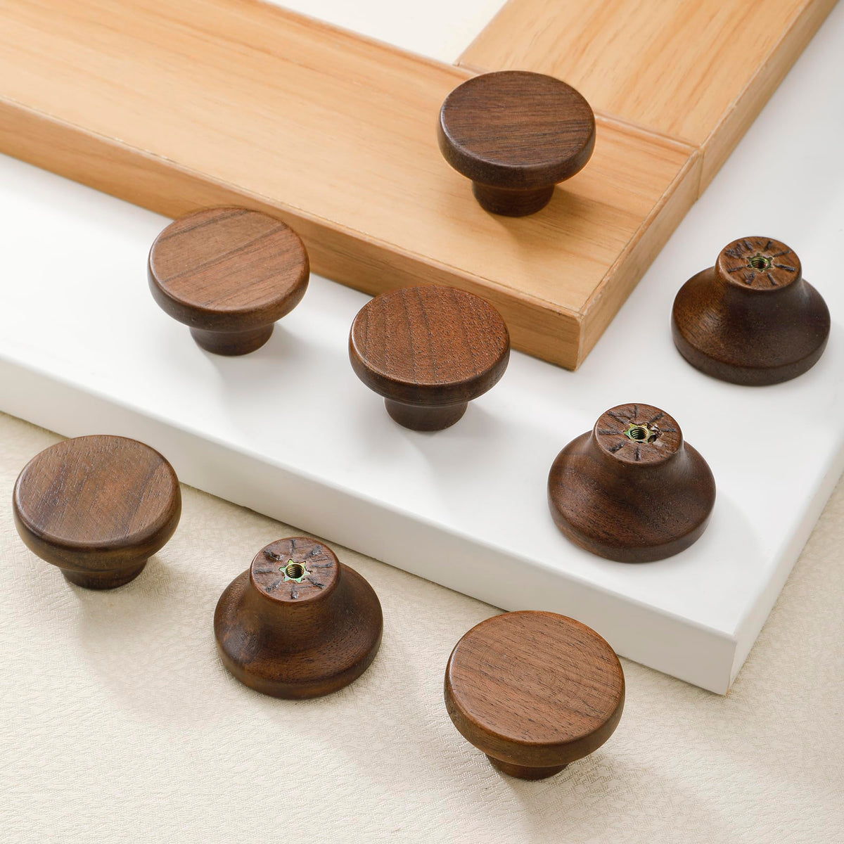 AENZOOY single-hole drawer handle 39mm easy installation.