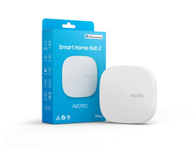 Aeotec Smart Home Hub2 V4 front view enables centralized SmartThings control.