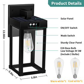 AEQ solar light easy installation with no wiring required