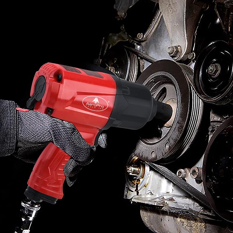 AEROPRO A398 includes oil pot, spanner, and air connector for setup.