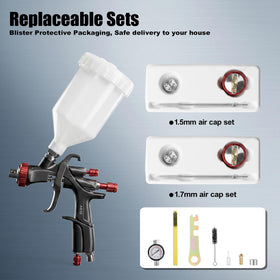 AEROPRO air regulator assembly for stable spray pressure
