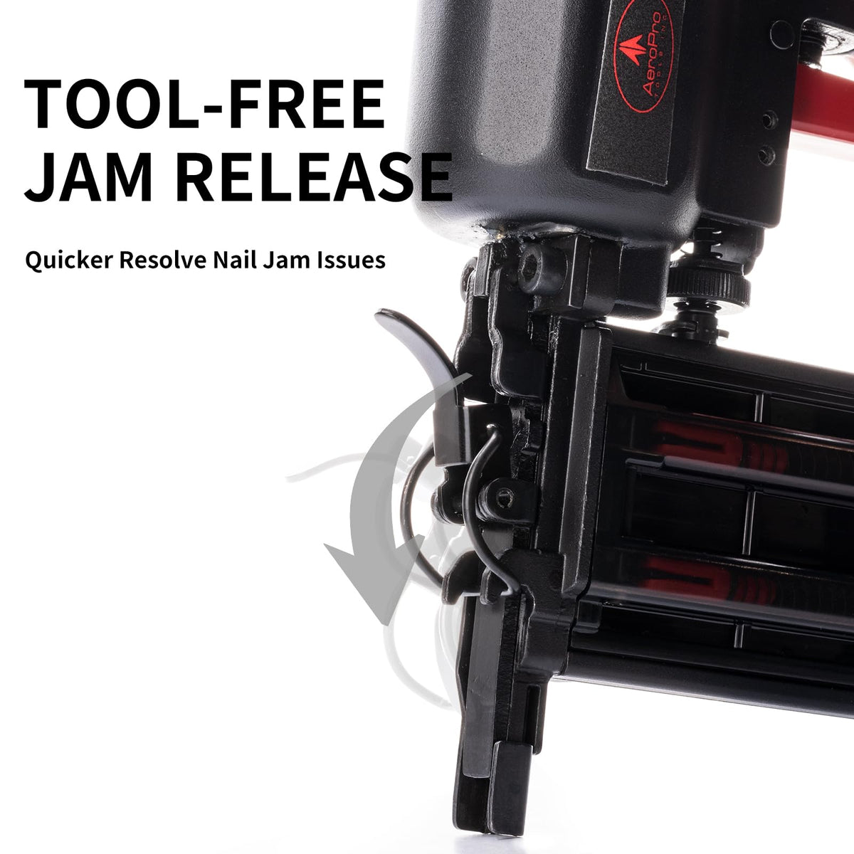 Removable cover aids quick jam clearing and uninterrupted work sessions.