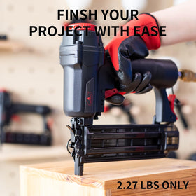 AEROPRO lightweight handle reduces fatigue during long projects.